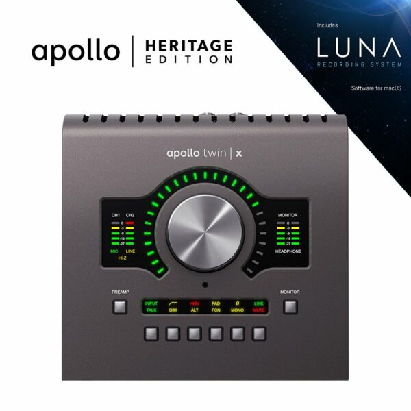 UNIVERSAL AUDIO APOLLO TWIN X DUO | HERITAGE EDITION