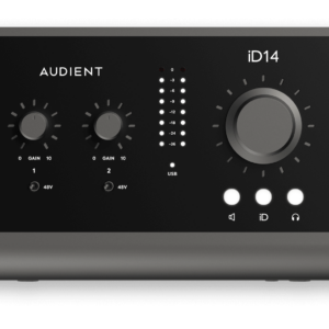 Audient id14 mkii con audio loop-back