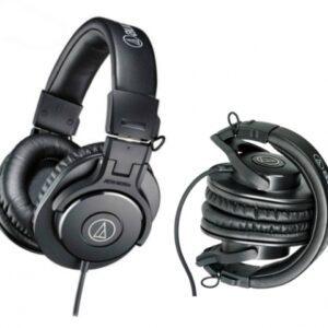AUDIO-TECHNICA ATH M20X CUFFIA DINAMICA CHIUSA NERA