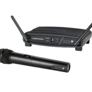 AUDIO-TECHNICA ATW1102 RADIOMICROFONO BANDA 2,4 GHz RICEVITORE E TRASMETTITORE PALMARE 8 CANALI