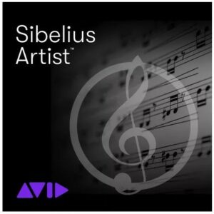 Avid sibelius artist 1-year subscription