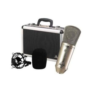 BEHRINGER B1 MICROFONO A CONDENSATORE STUDIO REGISTRAZIONE E LIVE LARGO DIAFRAMMA + SOSPENSIONE + VALIGIA + ACCESSORI