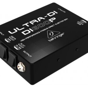 BEHRINGER DI600P ULTRA-DI DI-BOX PASSIVA IN/OUT PARALLELO FLAT/FILTRO STRUMENTO/AMPLIFICATORE XLR OUT CON GROUND/LIFT