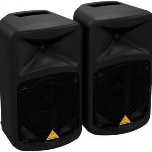 BEHRINGER EPS500MP3 IMPIANTO AUDIO 2 CASSE 500 WATT + MIXER 8 CANALI INTEGRATO CON LETTORE MP3/USB E WIRELESS READY