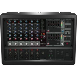 BEHRINGER PMP560M MIXER ATTIVO 500W 6 CANALI EFFETTI KLARK TEKNIK