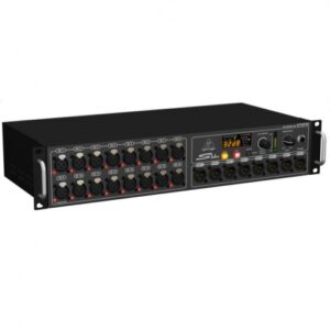 BEHRINGER S16 DIGITAL SNAKE STAGE BOX DIGITALE 16 PREAMPLIFICATORI MICROFONICI 8 USCITE XLR