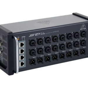 BEHRINGER SD16 DIGITAL SNAKE STAGEBOX 16 PREAMPLIFICATORI MICROFONICI MIDAS 8 USCITE AUX KLARK TEKNIK AES50 CONTROLLO REMOTO