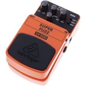 BEHRINGER SF300 SUPER FUZZ EFFETTO TONI ANNI 60-70 A PEDALE PER CHITARRA E BASSO