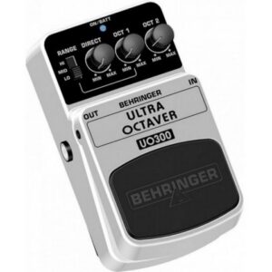 BEHRINGER UO300 ULTRA OCTAVER PEDALE EFFETTO PER CHITARRA 3 MODE DIRETTO / OTTAVA 1 / OCTAVE 2