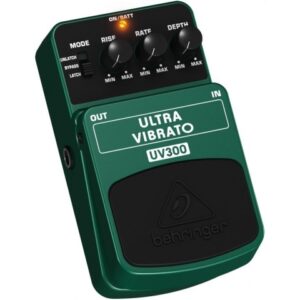 BEHRINGER UV300 ULTRA VIBRATO PEDALE EFFETTO TREMOLO ROTARY SPEAKER LESLIE ANNI 60-70 PER CHITARRA E BASSO