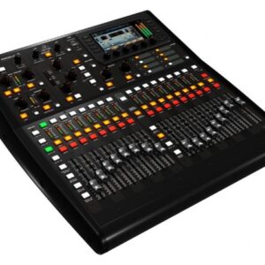 BEHRINGER X32 PRODUCER MIXER DIGITALE 40 CANALI 25 BUS 16 PREAMPLIFICATORI MICROFONICI MIDAS 2 AES50 KLARK TEKNIK SUPERMAC IPAD