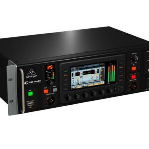 BEHRINGER X32 RACK MIXER DIGITALE 3U RACK 16 PREAMPLIFICATORI MICROFONICI MIDAS INTERFACCIA AUDIO USB 40 IN 25 BUS 2 AES50 KLARK TEKNIK SUPERMAC