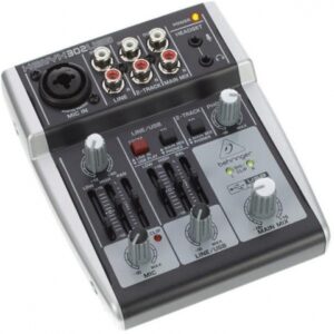 BEHRINGER XENYX 302USB MIXER PASSIVO 5 INGRESSI + INTERFACCIA AUDIO USB + SOFTWARE TRACKTION