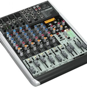 BEHRINGER XENYX QX1204-USB MIXER 12 INGRESSI 4 COMPRESSORI 2 BUS EFFETTI KLARK TEKNIK +48V WIRELESS READY