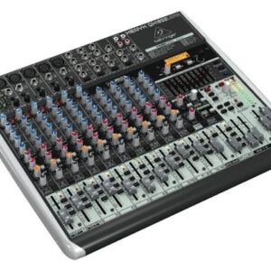 BEHRINGER XENYX QX1832-USB MIXER 18 INGRESSI 3/2 BUS EFFETTI KLARK TEKNIK INTERFACCIA USB WIRELESS READY +48V