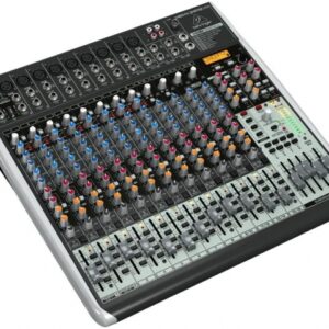 BEHRINGER XENYX QX2442USB MIXER 24 INGRESSI 8 COMPRESSORI EFFETTI KLARK TEKNIK WIRELESS READY INTERFACCIA AUDIO USB SOFTWARE