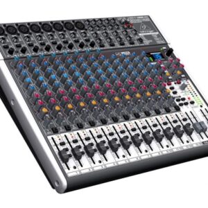 BEHRINGER XENYX X2222USB MIXER PASSIVO 22 INGRESSI CON EFFETTI 24 BIT 8 COMPRESSORI + INTERFACCIA AUDIO USB