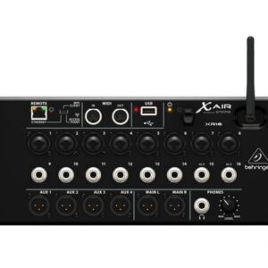 BEHRINGER XR16 MIXER DIGITALE X-AIR IPAD ANDROID WIFI USB LAN 16 CANALI 8 PREAMPLIFICATORI MICROFONICI MIDAS EFFETTI KLARK TEKNIK