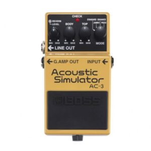 BOSS AC3 SIMULATORE DI CHITARRA ACUSTICA
