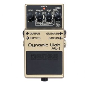 BOSS AW3 DYNAMIC WAH PEDALE EFFETTO WAH PEDALE EFFETTO AUTO WHA WHA E HUMANIZER PER CHITARRA