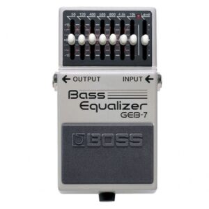 BOSS GEB7 BASS EQUALIZER PEDALE SINGOLO EQUALIZZATORE PER BASSO
