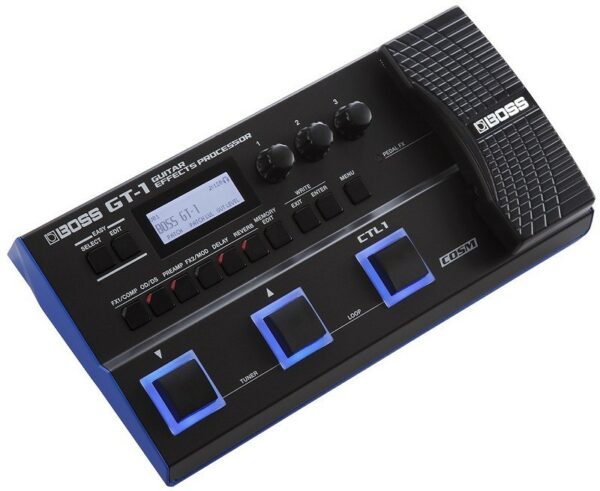 Boss gt-1 guitar processor portatile