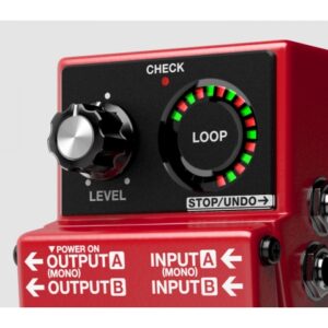 BOSS RC1 LOOP STATION PEDALE SINGOLO EFFETTO LOOPER RC-1 CON 12 MINUTI STEREO DI REGISTRAZIONE PER CHITARRA