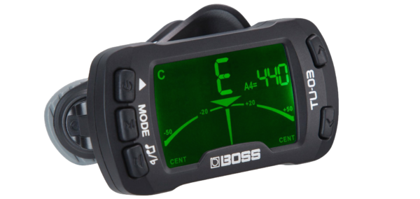 Boss tu-03 accordatore metronomo clip on