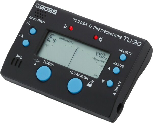 Boss tu-30 tuner e metronome