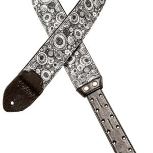RIGHTON STRAPS BUBBLES BLACK TRACOLLA PER CHITARRA E BASSO