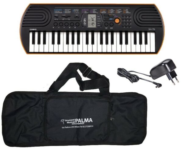 Casio sa-76 nero e arancio