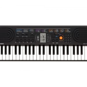 CASIO SA77 TASTIERA PORTATILE 44 TASTI MINI 100 SUONI 50 RITMI 5 DRUMPAD SENZA ALIMENTATORE