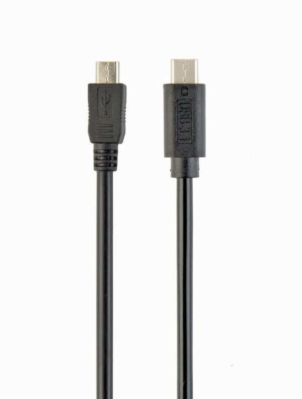 CABLEXPERT CAVO MICRO USB 2.0 DI TIPO C (MICRO BM / CM ) , 1.8 MT