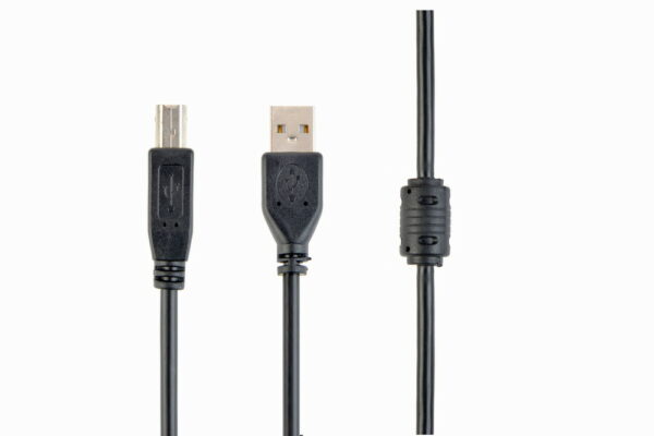 CABLEXPERT PREMIUM QUALITY USB A-PLUG TO B-PLUG CABLE, 15 FT