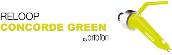 RELOOP CONCORDE GREEN TESTINA PER GIRADISCHI VERDE