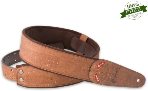 RIGHTON STRAPS CORK BROWN TRACOLLA PER CHITARRA E BASSO