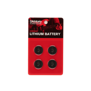 D’addario cr2032 battery, 4-pack