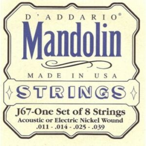 D’addario ej67 nickel mandolin strings