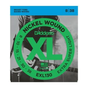 D’addario exl130 nickel wound extra-super light 08-38