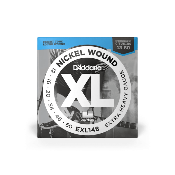 D'addario exl148 nickel wound extra-heavy 12-60