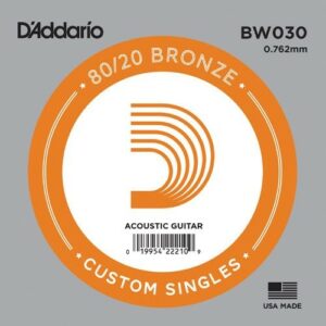 D’addario bw030 80/20 bronze wound