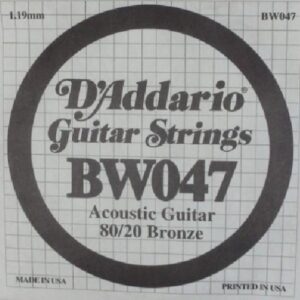 D’ADDARIO CORDA SINGOLA PER CHITARRA ACUSTICA