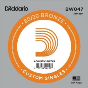 D’addario bw047 80/20 bronze wound