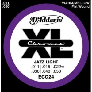 D’ADDARIO ECG24 CHROMES 11-50 PER CHITARRA ELETTRICA