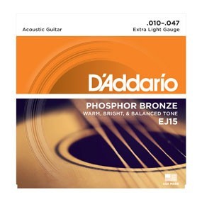 D’addario ej15 extra light 10-47