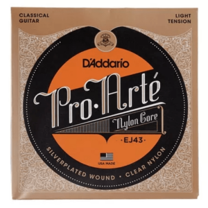 D’addario ej43 pro-arte nylon, light tension