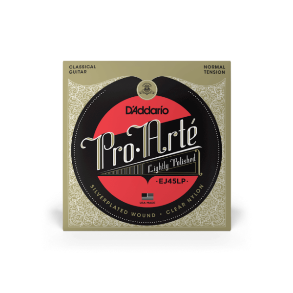 D’addario ej45lp pro-arte lightly polished composite normal tension