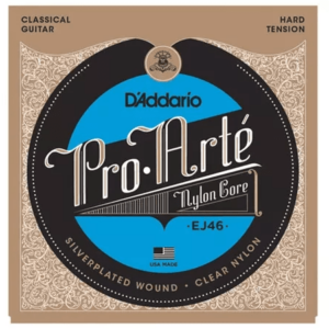 D’addario ej46 pro-arte nylon, hard tension
