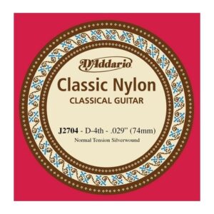 D’ADDARIO J2704 CORDA SFUSA PER CHITARRA CLASSICA TENSIONE NORMALE