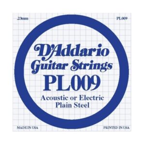 D’ADDARIO PL009 CORDA SINGOLA PER CHITARRA ACUSTICA/ELETTRICA